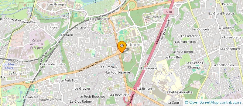 localisation de l'entreprise MMJ LIBERTY HOLDINGS  TOURS