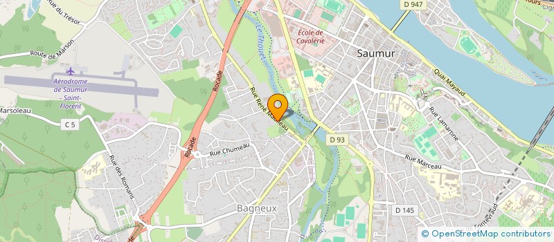 localisation de l'entreprise MMJ SAVATIER  SAUMUR