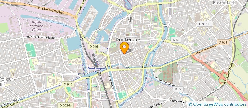 localisation de l'entreprise MMJR à DUNKERQUE