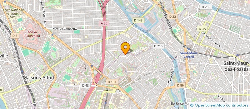 localisation de l'entreprise MMK à CRETEIL