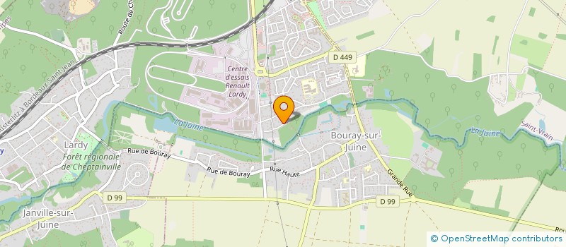 localisation de l'entreprise MMK  LARDY