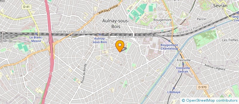 localisation de l'entreprise MMK ELEC à AULNAY-SOUS-BOIS