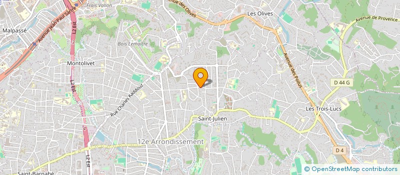 localisation de l'entreprise MMK PRODUCTION à MARSEILLE