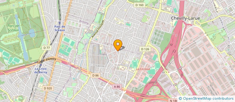 localisation de l'entreprise MML 1  FRESNES