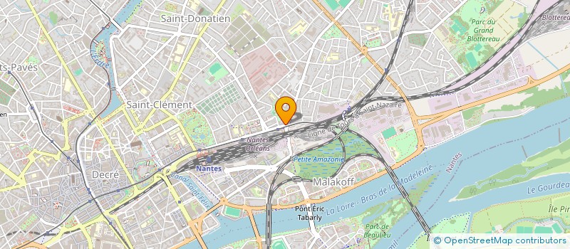 localisation de l'entreprise MML à NANTES