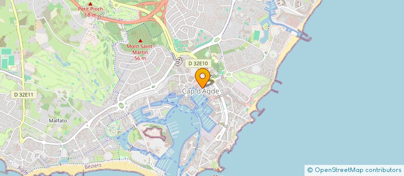 localisation de l'entreprise MML  AGDE