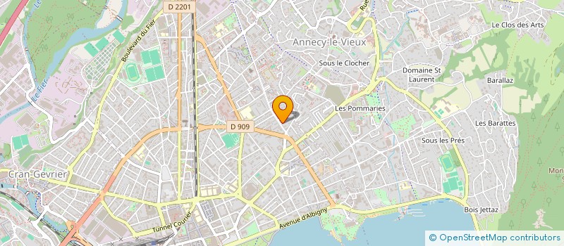 localisation de l'entreprise MML à ANNECY