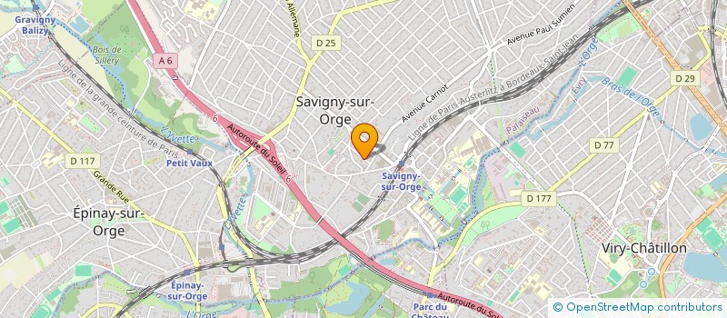 localisation de l'entreprise MML  SAVIGNY-SUR-ORGE