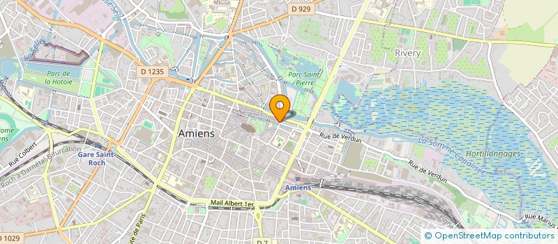localisation de l'entreprise MML à AMIENS