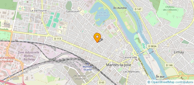 localisation de l'entreprise MML  MANTES-LA-JOLIE