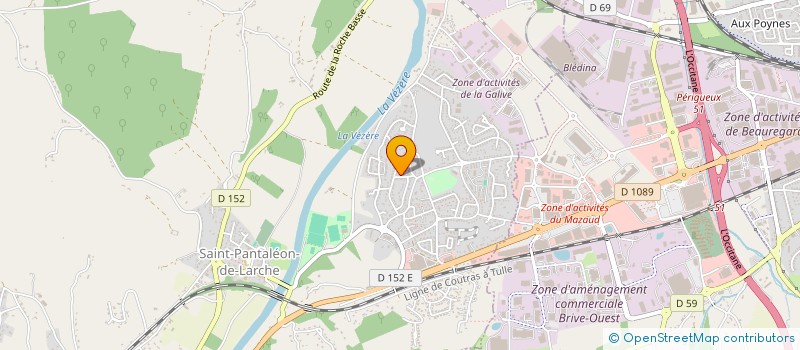 localisation de l'entreprise MML  SAINT-PANTALEON-DE-LARCHE