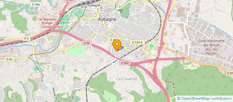 localisation de l'entreprise MML à AUBAGNE