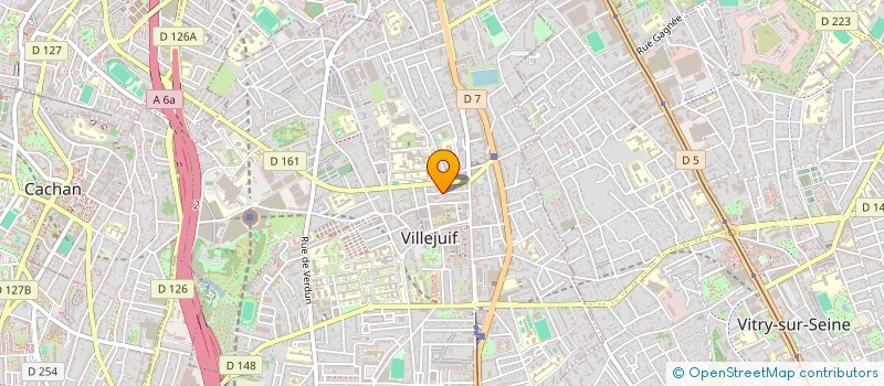 localisation de l'entreprise MML BERRADA IMMO à VILLEJUIF