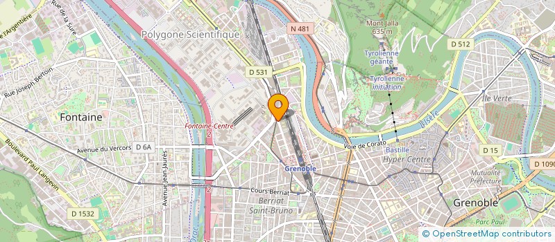 localisation de l'entreprise MML COMITE DE DIRECTION  GRENOBLE