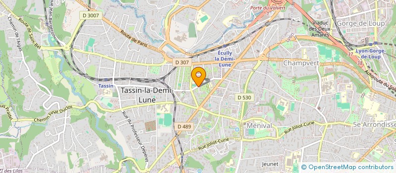 localisation de l'entreprise MML IMMO  TASSIN-LA-DEMI-LUNE