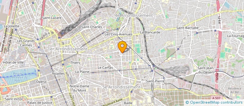 localisation de l'entreprise MML INVEST à MARSEILLE