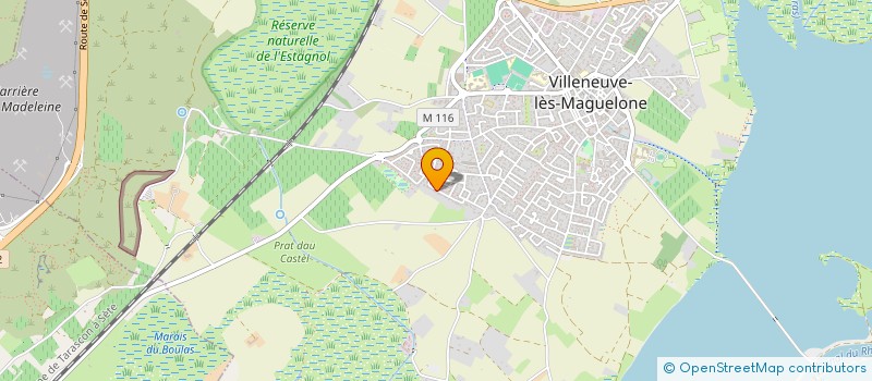 localisation de l'entreprise MML.INVEST  VILLENEUVE-LES-MAGUELONE