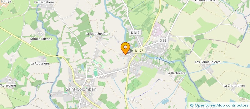 localisation de l'entreprise MML PTYLEANE  SAINT-COLOMBAN