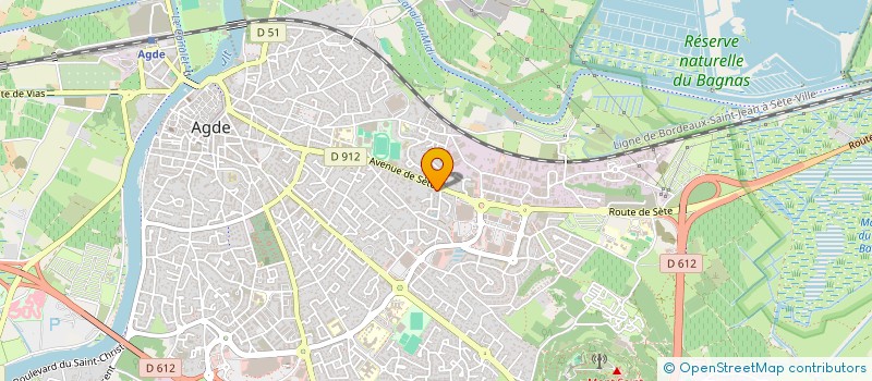 localisation de l'entreprise MMLB INVESTISSEMENTS  AGDE
