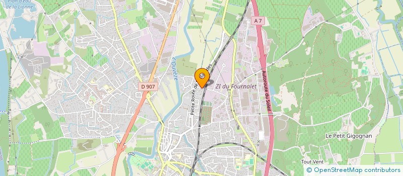 localisation de l'entreprise MMLC METALLIER ET MEUBLIER DE LIEU COMMUN à SORGUES