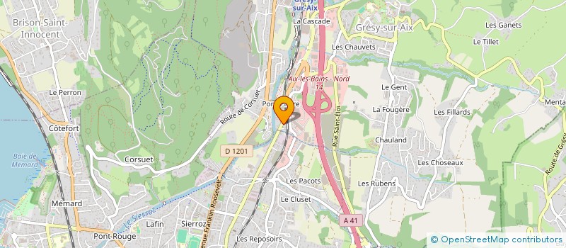 localisation de l'entreprise MMLP  GRESY-SUR-AIX