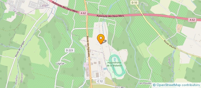 localisation de l'entreprise MMLP SARL  LANGON