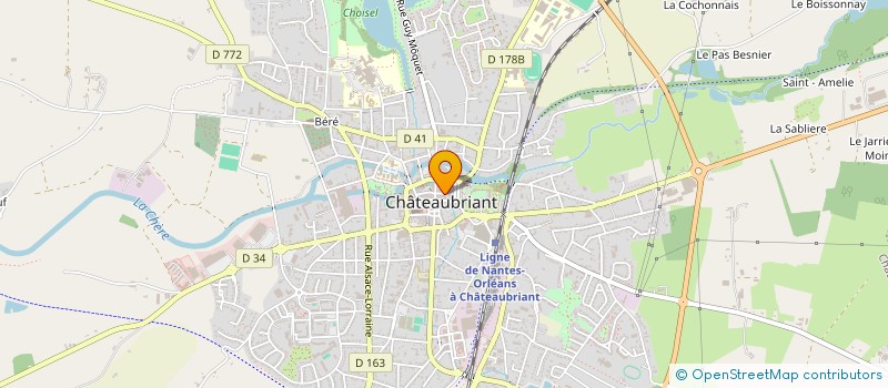 localisation de l'entreprise MMLS  CHATEAUBRIANT