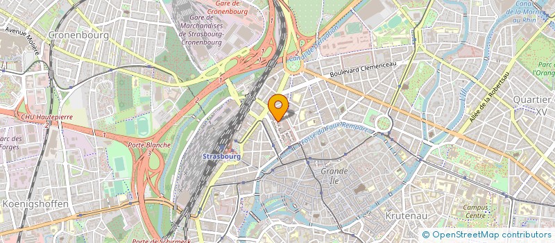 localisation de l'entreprise MMM à STRASBOURG
