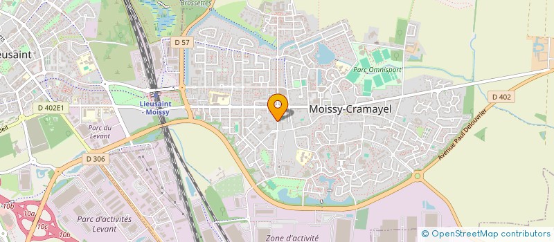 localisation de l'entreprise MMM AUTO SERVICE  MOISSY-CRAMAYEL