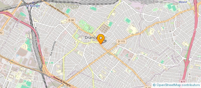 localisation de l'entreprise MMMTRANSFERT  DRANCY