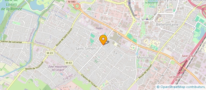 localisation de l'entreprise MMN à TOULOUSE
