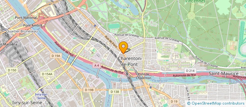 localisation de l'entreprise MMN BUSINESS  CHARENTON-LE-PONT