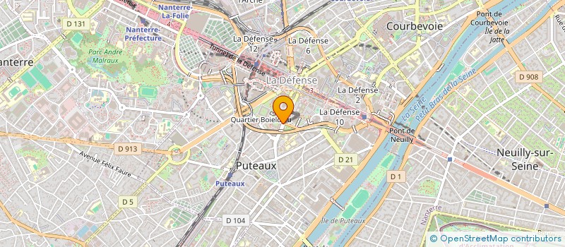 localisation de l'entreprise MMO LOCATION  PUTEAUX