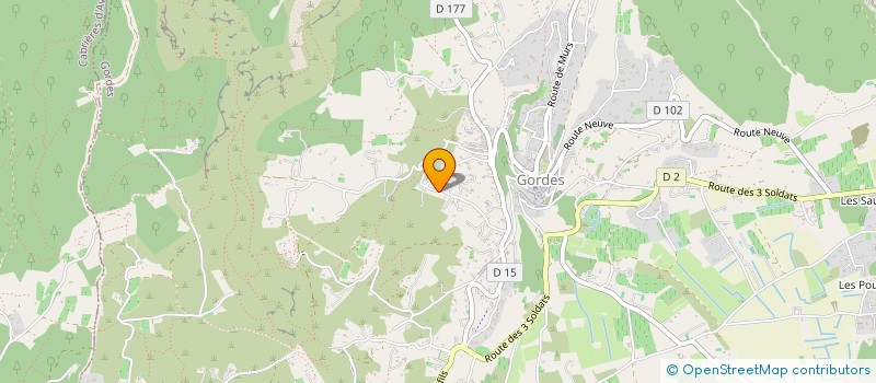 localisation de l'entreprise MMODS  GORDES