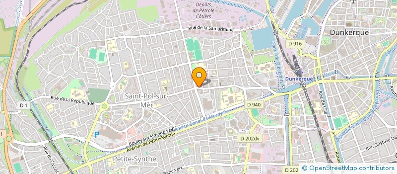 localisation de l'entreprise MMOH à DUNKERQUE