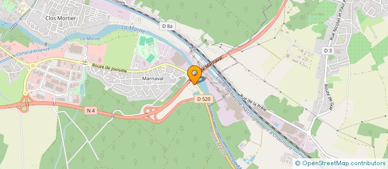 localisation de l'entreprise MMP à SAINT-DIZIER