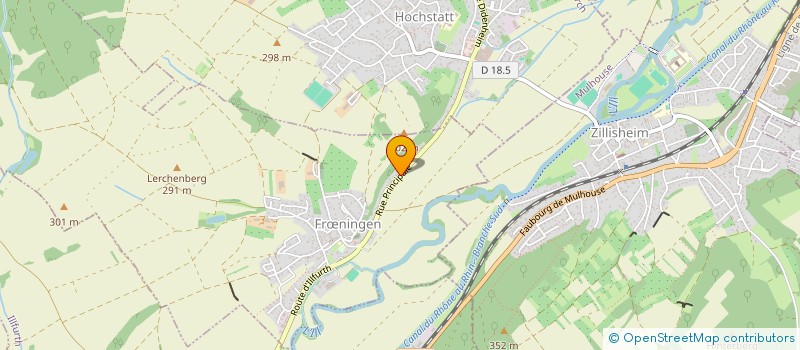 localisation de l'entreprise MMP  FRNINGEN