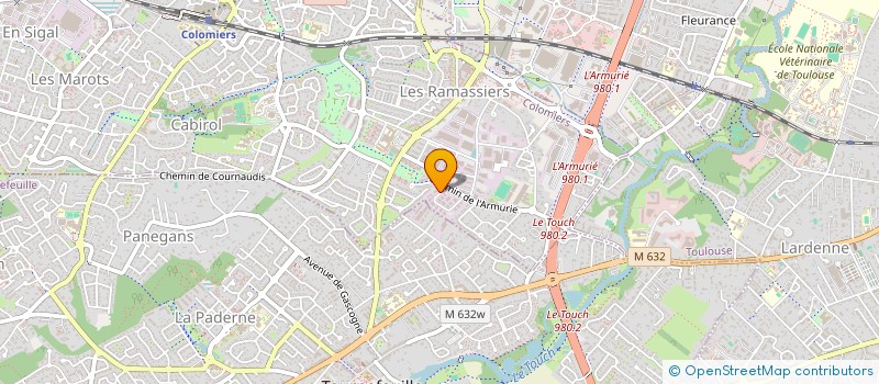 localisation de l'entreprise MMP à COLOMIERS