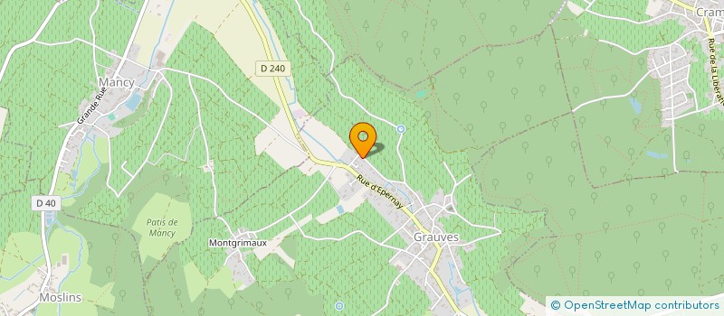 localisation de l'entreprise MMP  GRAUVES