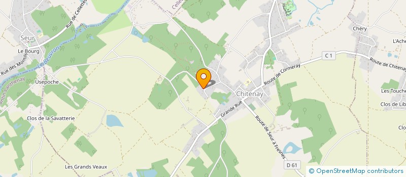 localisation de l'entreprise MMP  CHITENAY