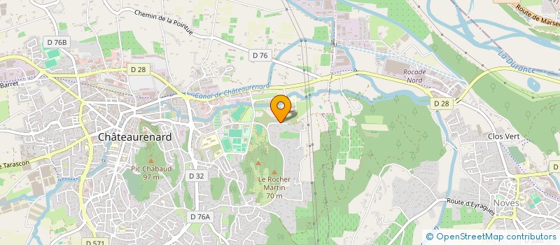 localisation de l'entreprise MMP  CHATEAURENARD