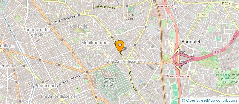 localisation de l'entreprise MMP ASSOCIES à PARIS