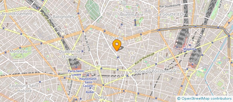 localisation de l'entreprise MMP CORP  PARIS