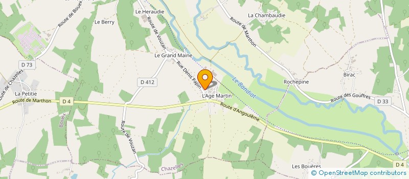 localisation de l'entreprise MMP PACKETIS SAS à CHAZELLES