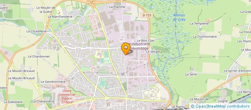 localisation de l'entreprise MMP PREMIUM SAS à ANCENIS-SAINT-GEREON