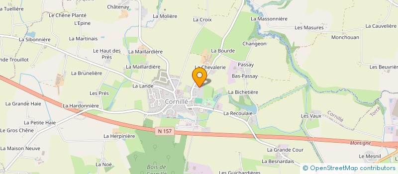 localisation de l'entreprise MMPB 35  CORNILLE