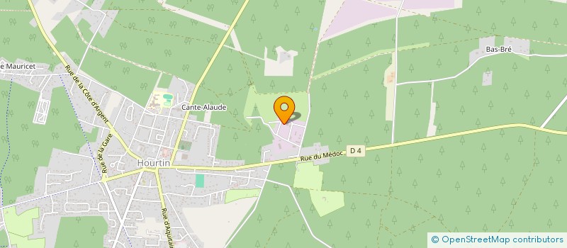 localisation de l'entreprise MMPC  HOURTIN