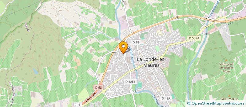 localisation de l'entreprise MMPC  LA LONDE-LES-MAURES