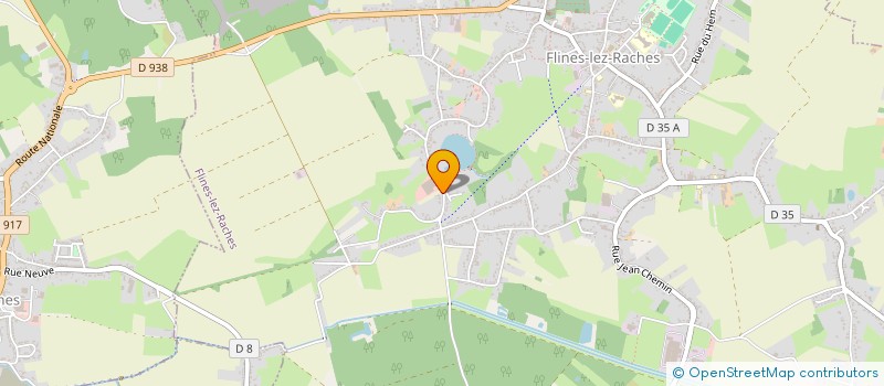 localisation de l'entreprise MMPG  FLINES-LEZ-RACHES