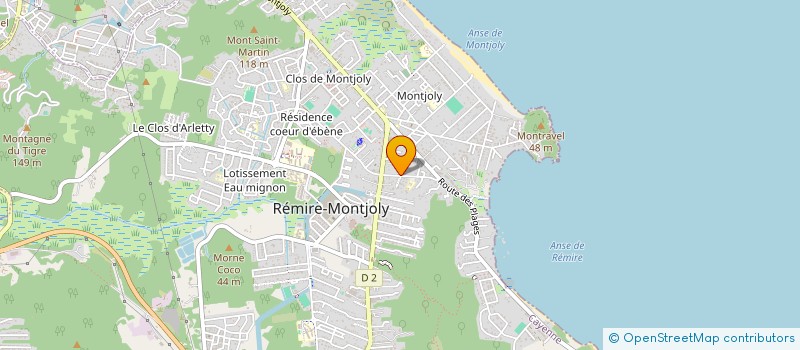 localisation de l'entreprise MMPJI à REMIRE-MONTJOLY
